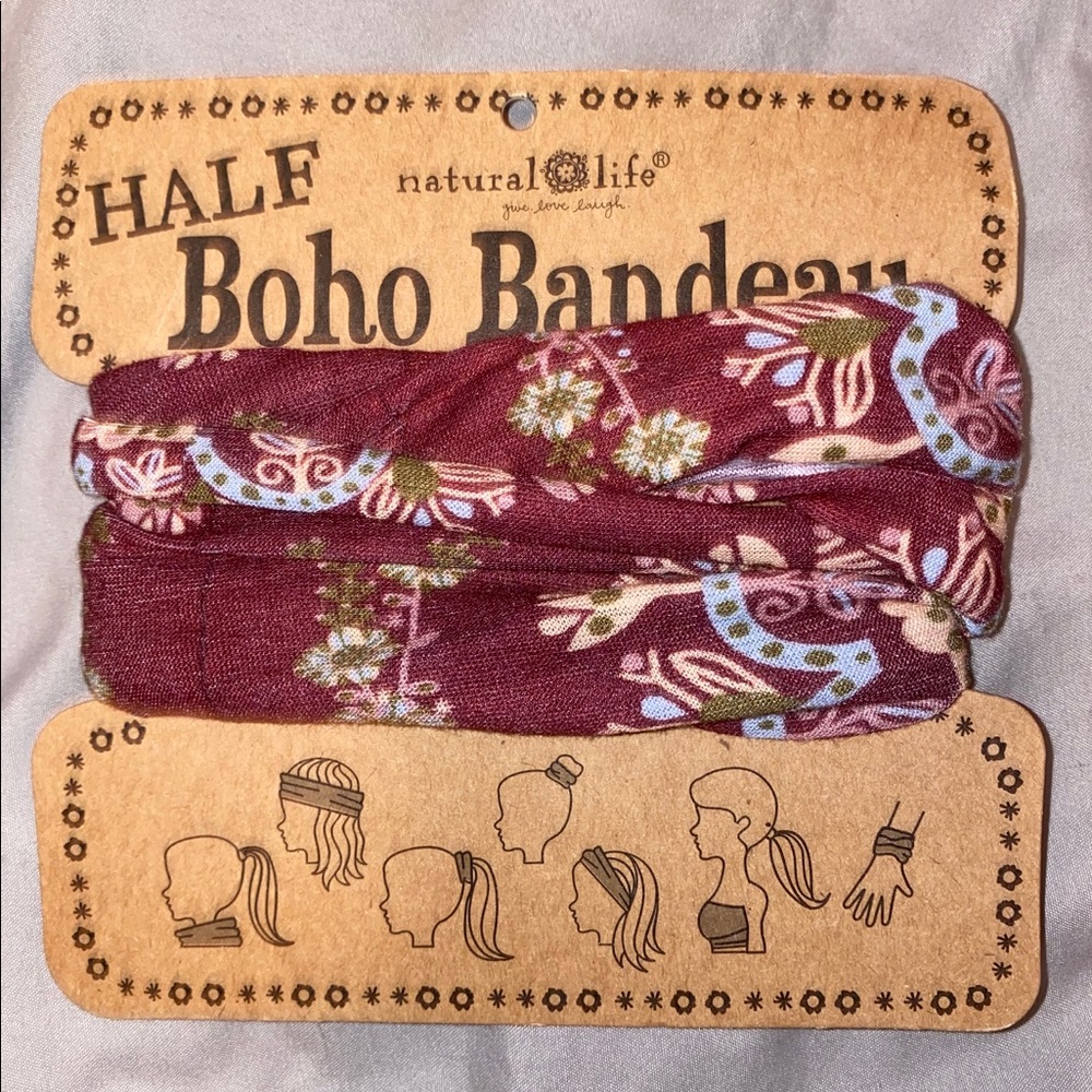 Like-New Natural Life Boho Bandeau